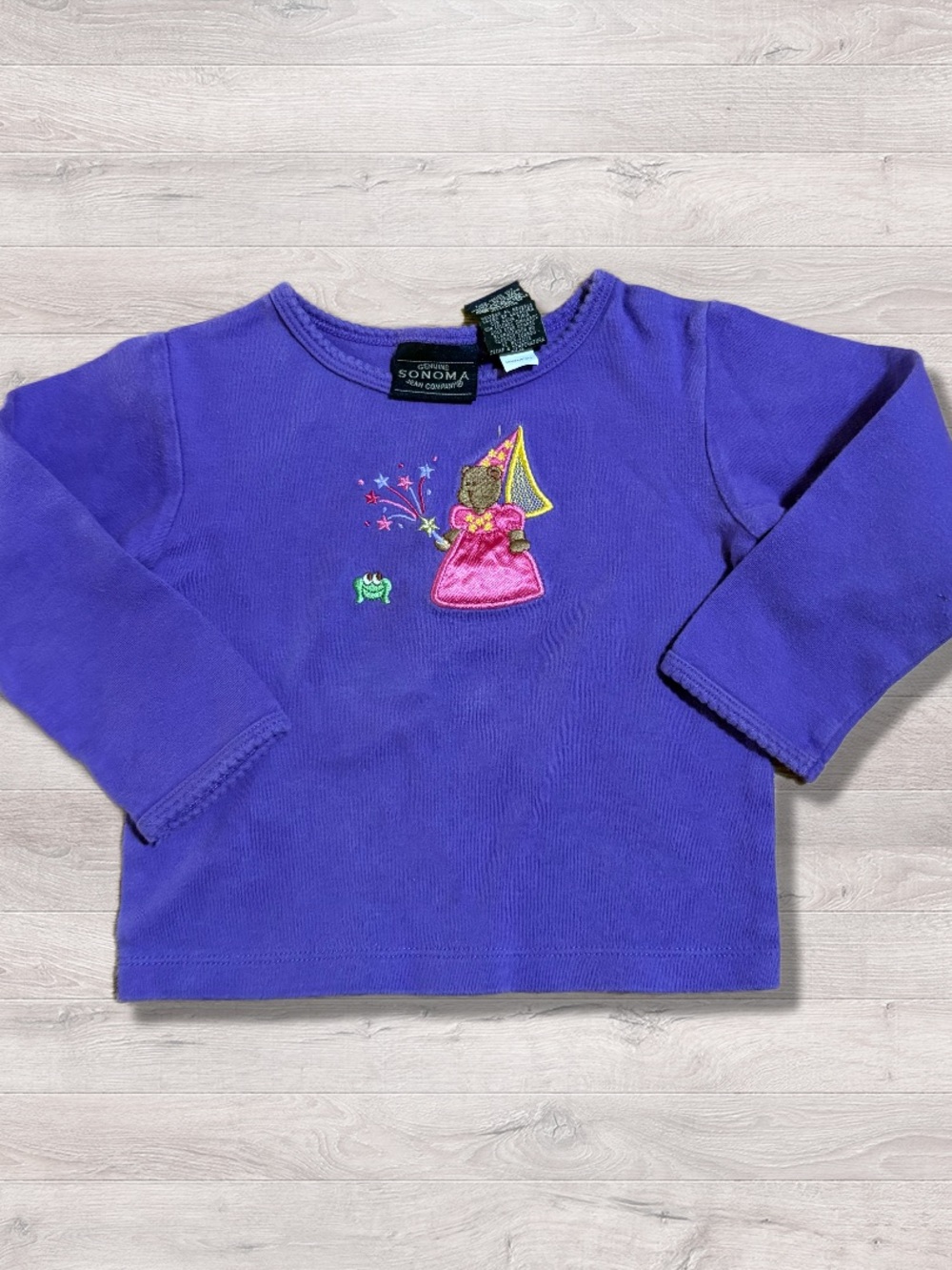Vintage Sonoma Princess & The Frog Y2K 90s Girls 100% Cotton Shirt 3T